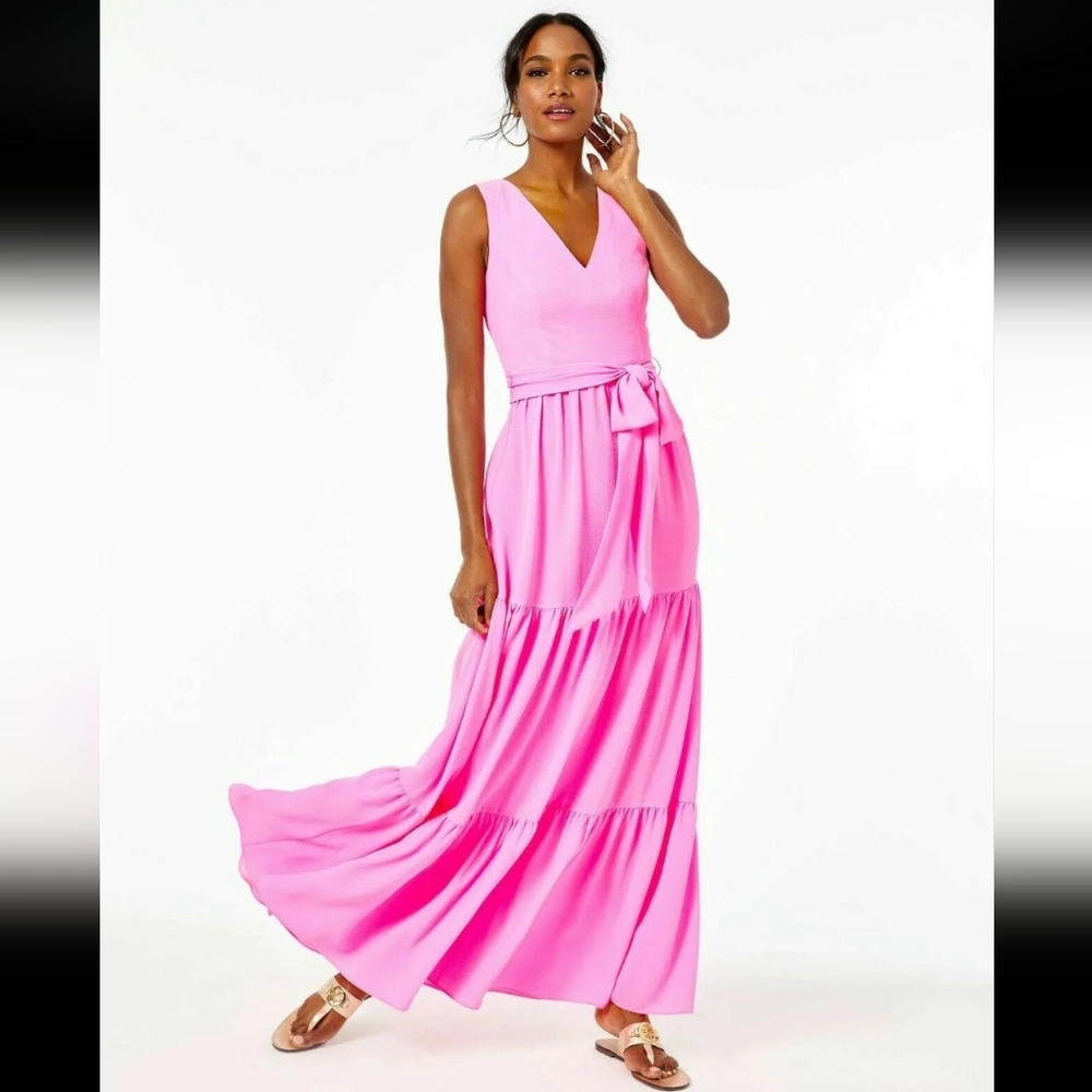 Lilly Pulitzer Pink Maxi Dress